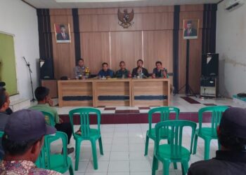 Polsek Ciamis Polres Ciamis Beri Bimtek Petugas Pengamanan TPS di Kelurahan Benteng Ciamis