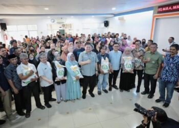 Kecamatan Batu Nunggal Menerima Bantuan Beras dari  Menteri Perekonomian RI