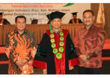 Sekda Maesyal Rasyid Hadiri Wisuda Prodi Ilmu Hukum dan Magister Hukum STIH PAINAN