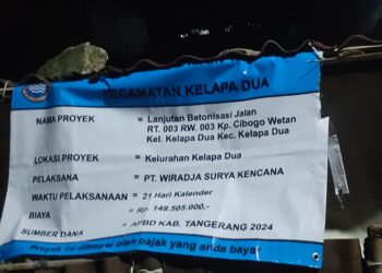 Pekerjaan Betonisasi Di Duga Tidak Sesuai Dengan Spesifikasi Kontraktor Dan Pelaksana Tidak Ada Di Lokasi Proyek