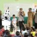 Tim Trauma Healing Polres Hibur Anak-anak Korban Gempa Bumi di SDN 380 Gresik