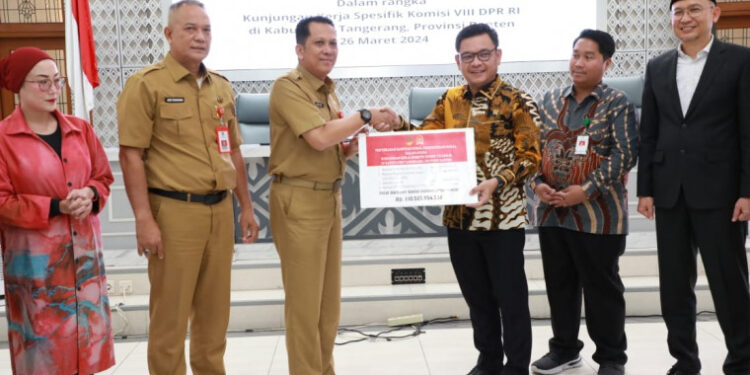 Pj Bupati Tangerang Terima Kunjungan Spesifik Komisi VIII DPR RI