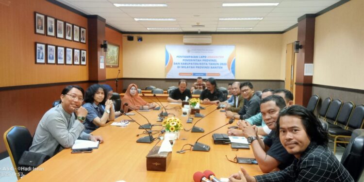 Proyek Tanjakan Bangangah Diduga Gagal Kontruksi, APWPB Gelar Audensi BPK RI Perwakilan Provinsi Banten