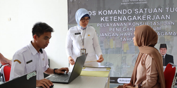 Disnaker Buka Posko Pembayaran THR Keagamaan Tahun 2024