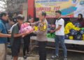 Polsek Tanjungpinang Barat Bersama Yayasan Sosial Heng Heng Sia, Bagi Sembako Kepada Warga
