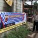 Pasang Puluhan Spanduk, Polres Sukabumi Kota Sosialisasikan Ops Keselamatan Lodaya 2024