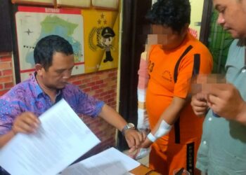 Polsek Cisaat Sukabumi Amankan Terduga Pelaku Curanmor