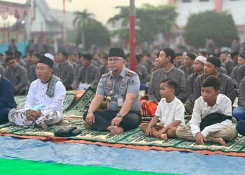 Rayaka Idul Fitri 1445 H, Lapsustik Pamekasan Shalat Eid Bersama WBP