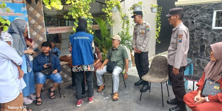 Pastikan Mudik Aman dan Nyaman, Polres Gresik Menyediakan Pemeriksaan Kesehatan Gratis