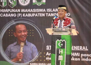 Pj Bupati Tangerang Hadiri Pelatihan Kader HMI