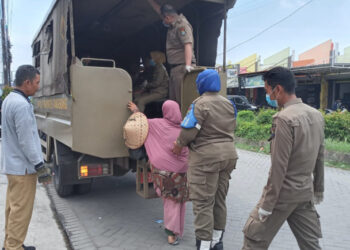 Satpol PP Kabupaten Tangerang Jaring Belasan PMKS