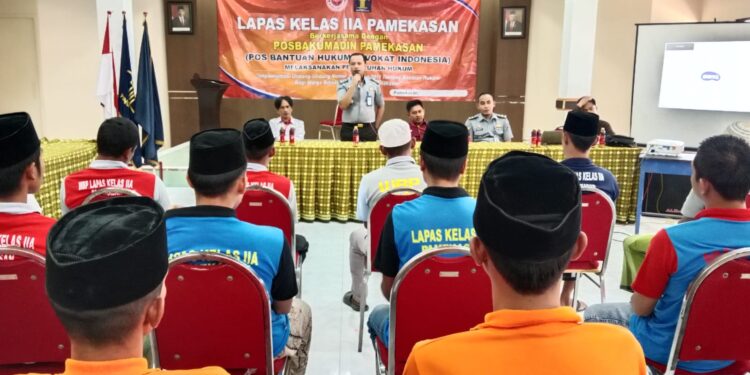 Sosialisasi Bantuan Hukum Pada WBP Lapas Kelas IIA Pamekasan