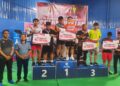 Turnamen Badminton Polres Bintan Dalam Rangka Hari Bhayangkara ke-78 Berakhir, Ini Pemenangnya