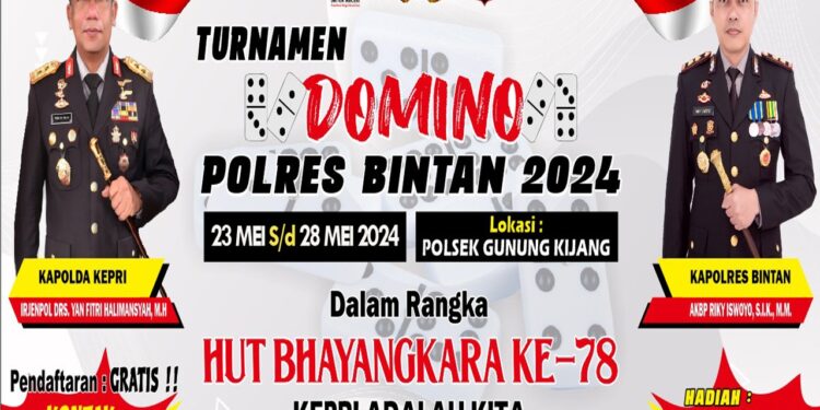Semarakan HUT BhayangkaraA ke-78 Tahun 2024, Polres Bintan Laksanakan Berbagai Macam Pertandingan