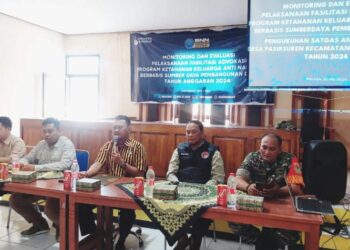 Pastikan Program Desa BERSINAR Berjalan, BNNK Sukabumi Lakukan Monev di Pasirsuren