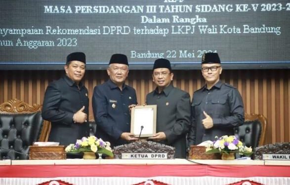 DPRD Berikan 11 Catatan Strategis dan Rekomendasi Bagi LKPJ Wali Kota Bandung Tahun Anggaran 2023