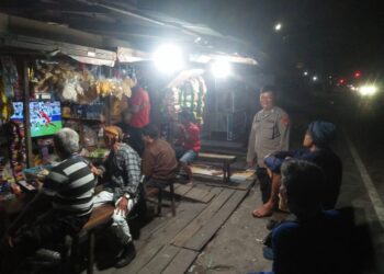 Patroli KRYD Polsek Ketapang Antisipasi Gangguan Kamtibmas