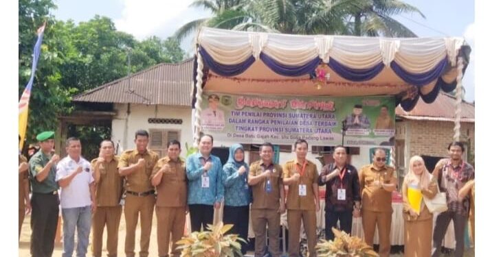 Desa Batu Gajah, Ulu Sosa Dikunjungi Tim Penilai Desa Provsu
