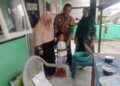 Pemantauan Posyandu Wujud Peran Aktif Bhabinkamtibmas Polsek Cireunghas Untuk Pencegahan Stunting