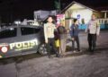 Patroli Dialogis Malam Hari Berikan Imbauan Kamtibmas Kepada Masyarakat Di Wilkum Polsek Sukalarang