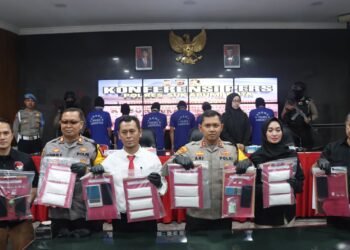 Bongkar Peredaran Narkoba, Polisi di Sukabumi Amankan 7 Tersangka dan 2 Kilogram Sabu