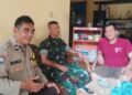 Sinergitas TNI -Polri Bhabinsa bersama Bhabinkamtibmas Sambangi Warga Binaan