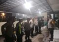 Kapolsek Sukalarang Pimpin langsung Apel KRYD Malam Dalam Rangka Long Weekend Hari Raya Waisak