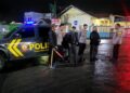 Polsek Sukalarang Tingkatkan Patroli KRYD Malam dan Strong Point  Antisipasi Gangguan Kamtibmas