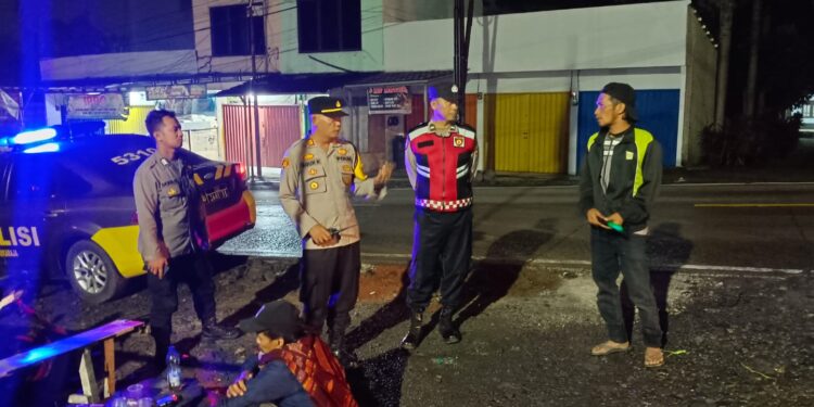 Pastikan Libur Panjang Aman, Polsek Sukaraja Gelar Patroli KRYD