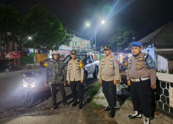 Wujudkan Harkamtibmas Kondusif, Kapolsek Sukaraja Pimpin Patroli KRYD