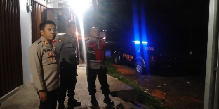 Polsek Cibeureum Cegah Gukamtibmas, Lakukan Patroli KRYD Malam Minggu