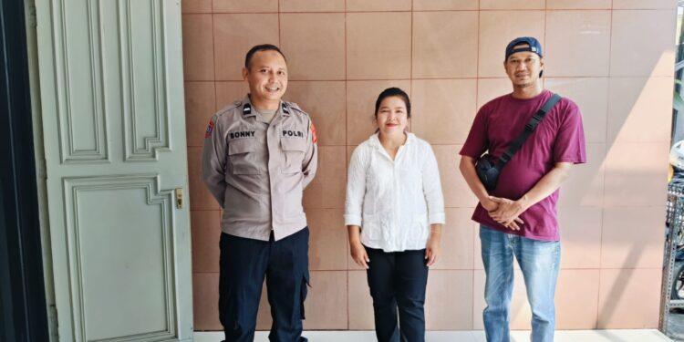 Ciptakan Rasa Aman, Polsek Gunungguruh Laksanakan PAM Gereja kebaktian rutin hari Minggu