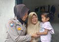 Dukung Pencegahan Stunting, Bhabinkamtibmas Polsek Warudoyong Sambangi Warga Binaan