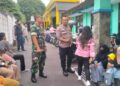 Bhabinkamtibmas Polsek Cikole dan Babinsa Laksanakan Giat Patroli Sinergitas