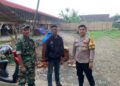 Sinergitas Bhabinkamtibmas Polsek Cireunghas Bersama Babinsa Laksanakan Sambang di Wilayah Binaan