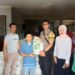 Bhabinkamtibmas Polsek Cibeureum Monitoring Pembagian Bansos Beras