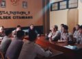 Kapolsek Citamiang Gelar Anev Mingguan