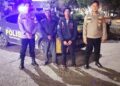 Patroli Strong Point Malam Hari Wujudkan Situasi Kamtibmas Yang Aman Dan Kondusif