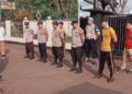 Polsek Citamiang Gelar Apel Pagi Sebagai Bentuk Kedisiplinan