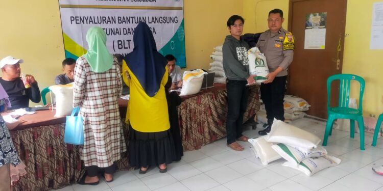Sinergitas TNI -Polri, Bhabinkamtibmas dan Babinsa Laksanakan Monitoring Penyaluran CPP