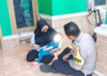 Beri Edukasi Pencegahan Stunting, Bhabinkamtibmas Polsek Citamiang Sambangi Warga Binaan
