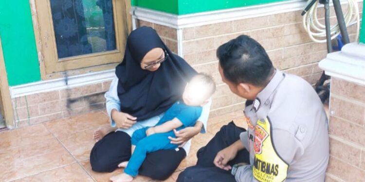 Beri Edukasi Pencegahan Stunting, Bhabinkamtibmas Polsek Citamiang Sambangi Warga Binaan