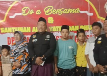 DPD LSM GMBI Distrik Gresik Gelar Doa Bersama Dan Santunan Anak Yatim Piatu Dan Dhuafa