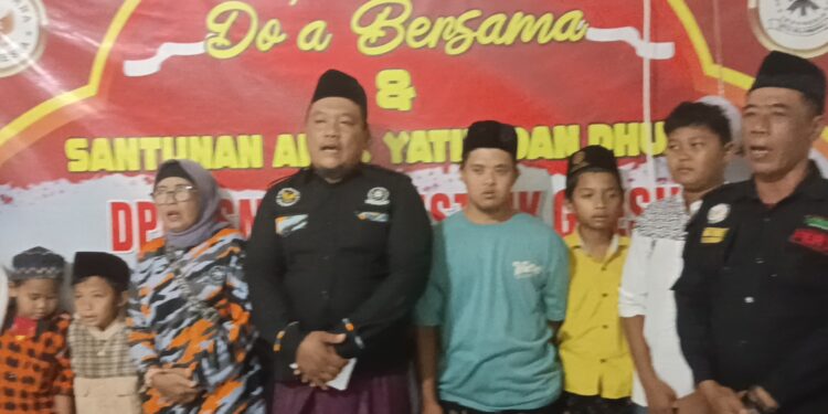 DPD LSM GMBI Distrik Gresik Gelar Doa Bersama Dan Santunan Anak Yatim Piatu Dan Dhuafa