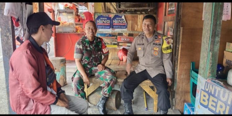 Sinegritas TNI-Polri Tingkatkan Eksistensi Ditengah Masyarakat dalam Tingkatkan Harkamtibmas