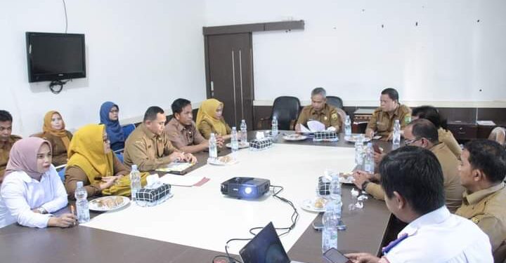 Sekda Pimpin Zoom Meeting Rakor Pengendalian Inflasi Daerah 2024