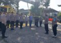 Apel Pagi dan Pengecekan Kelengkapan Personil sebagai Bentuk Kedisiplinan dan kesiapsiagaan Polsek Kadudampit