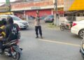 Polsek Gunungpuyuh Rutin Laksanakan Gatur Pagi: Ciptakan Kamseltibcar Lantas Di Pagi Hari di Wilayah Hukum Polsek Gunungpuyuh