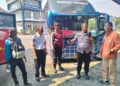 Sambang Kamtibmas, Bhabinkamtibmas Sudajayahilir Pantau Situasi Terminal dalam Tingkatkan Kenyamanan dan Keamanan