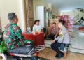 Dekati Warga Babinkamtibmas Bersinergi dengan Babinsa Sambangi Warga dan Berikan Imbauan Kamtibmas